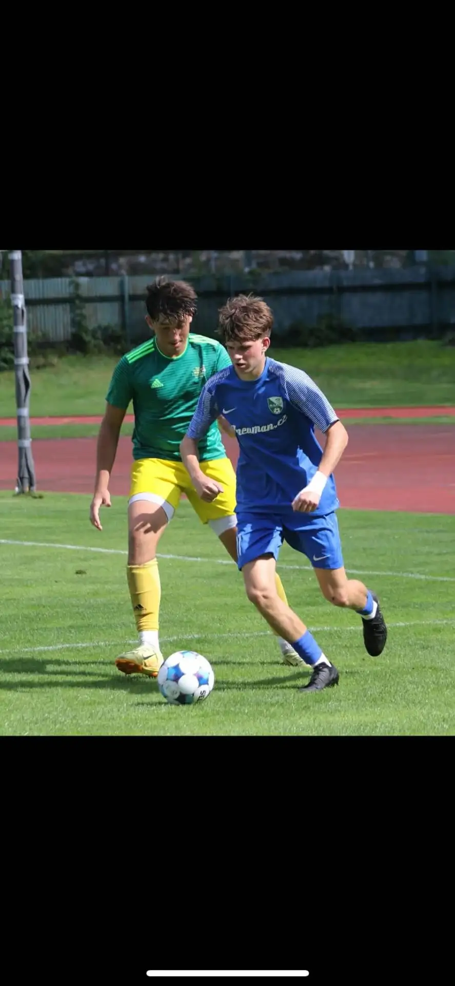 Béčko s dorostenci prohrálo ve Frymburku 4:2