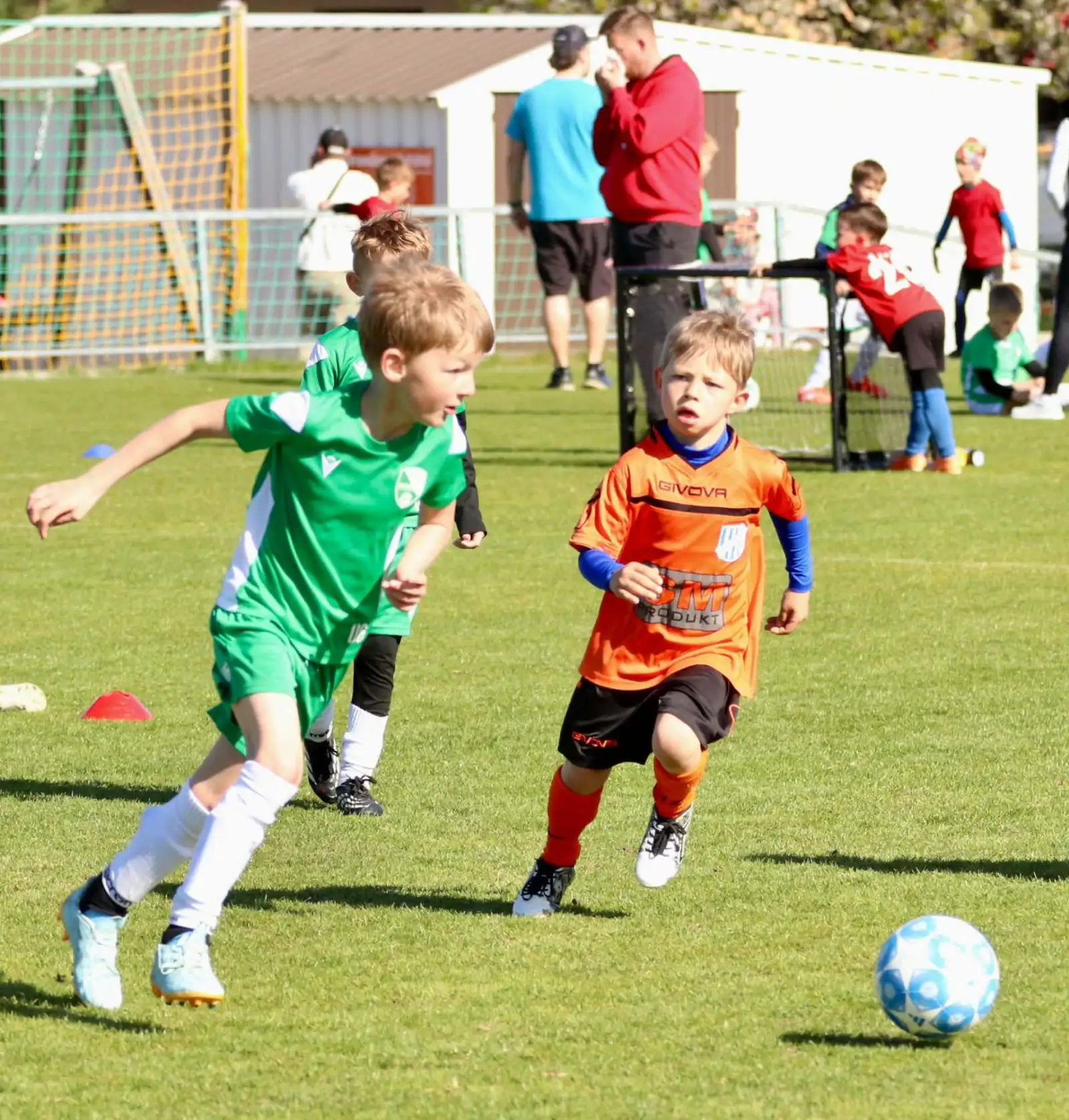 Turnaj minipřípravek 3+1 na Složišti v Českých Budějovicích