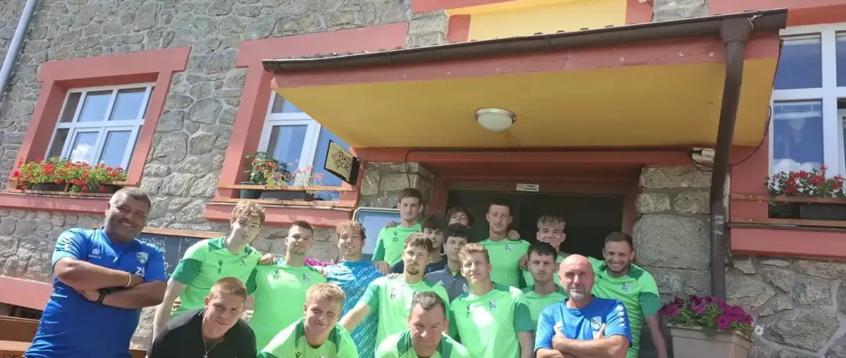 Fotbalisté Slavoje ladí divizní formu na tradičním soustředění v Přední Výtoni