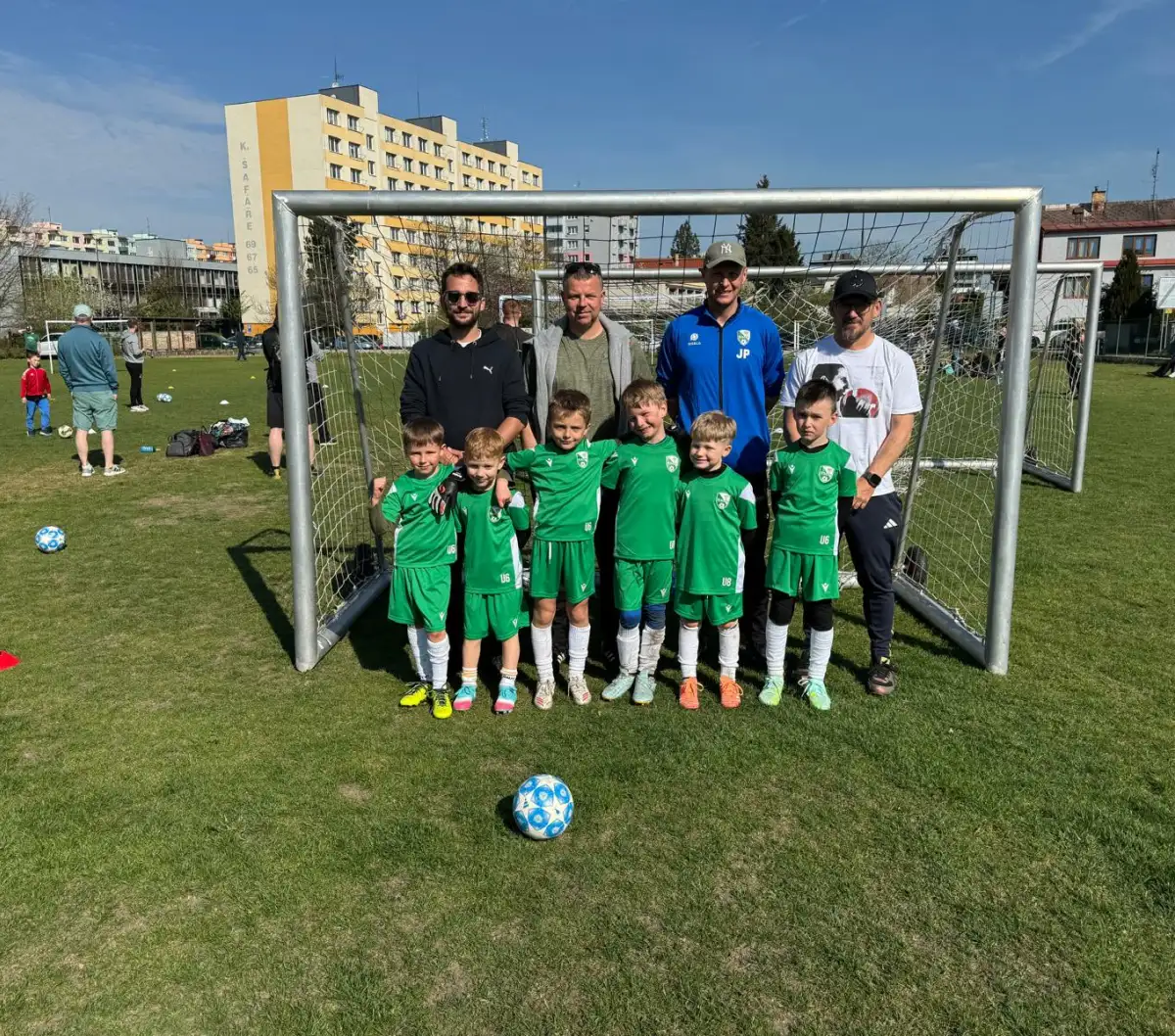 Turnaj minipřípravek 3+1 na stadionu JFA v Českých Budějovicích