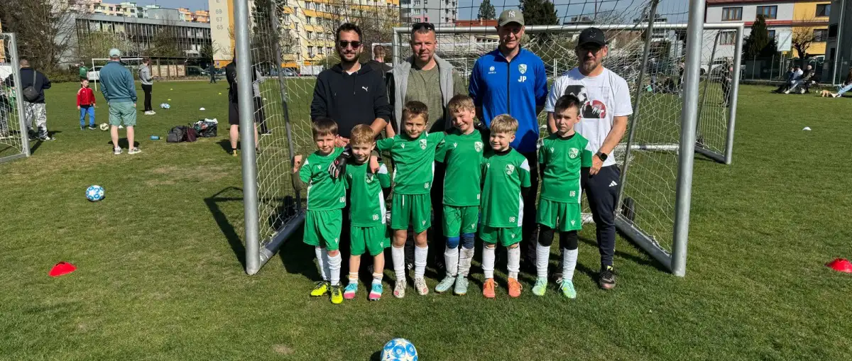 Turnaj minipřípravek 3+1 na stadionu JFA v Českých Budějovicích