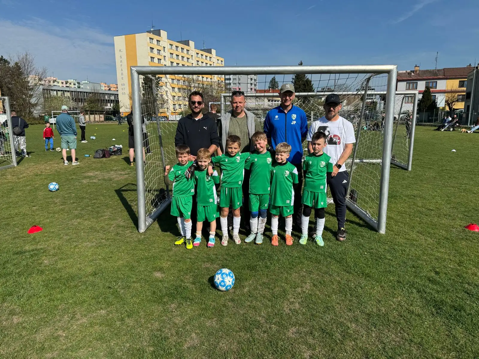 Turnaj minipřípravek 3+1 na stadionu JFA v Českých Budějovicích