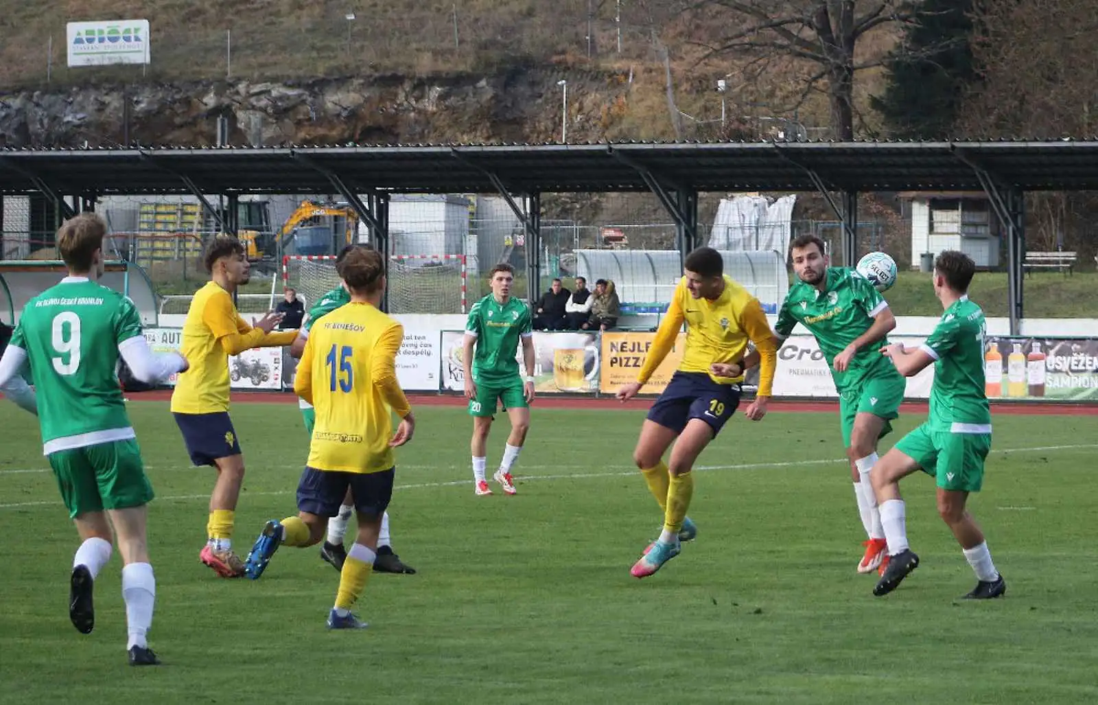 Prohra áčka na Hluboké v posledním podzimním kole 5:1