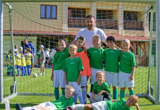 SK Zlatá Koruna - FK Slavoj Č. Krumlov B 9:4 (mladší přípravka)