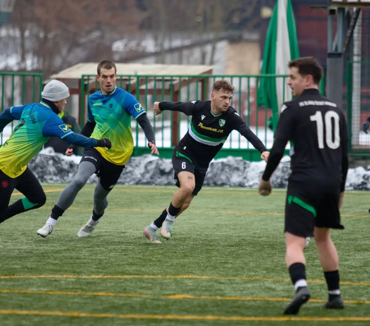 Přípravné utkání áčka se Zlatou Korunou