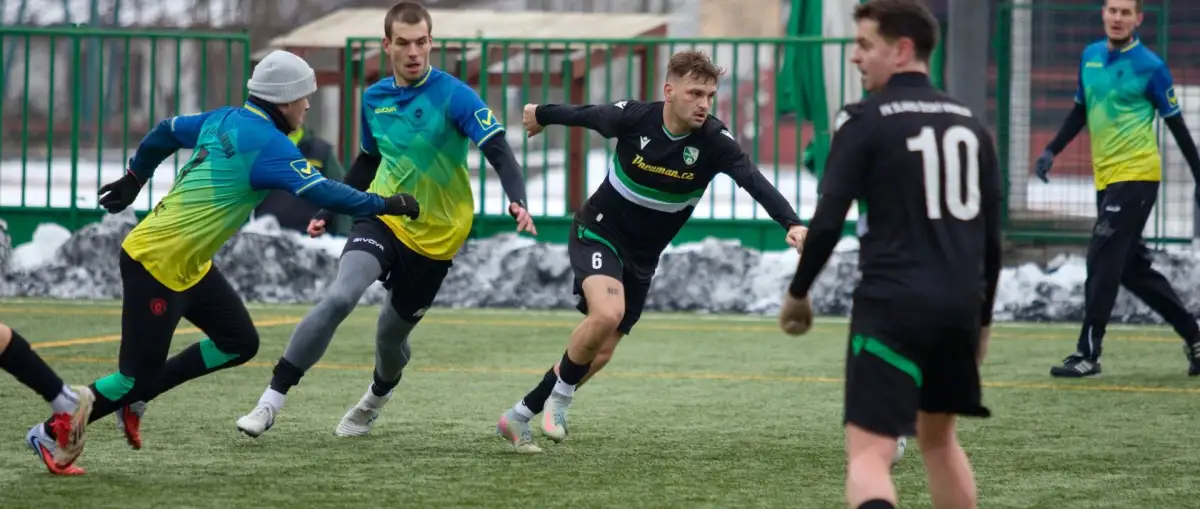 Přípravné utkání áčka se Zlatou Korunou