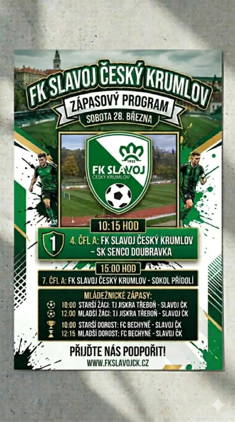 Fotbalová sobota na Slavoji