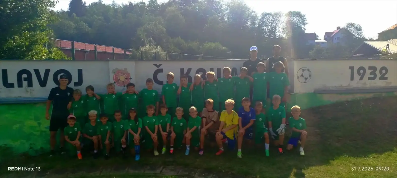 Informace pro rodiče k druhému fotbalovém kempu