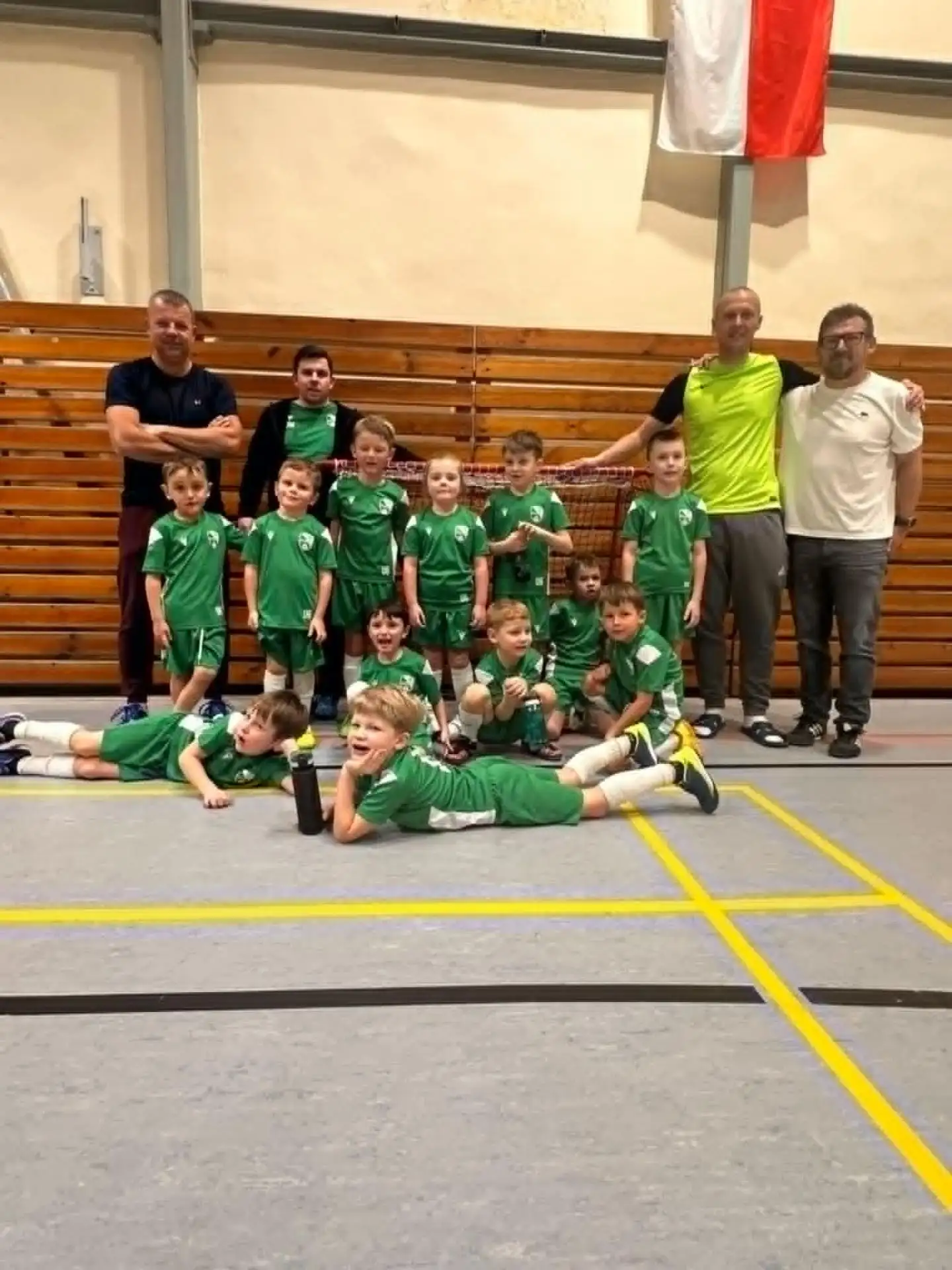 Halový turnaj minipřípravek v českokrumlovské sportovní hale