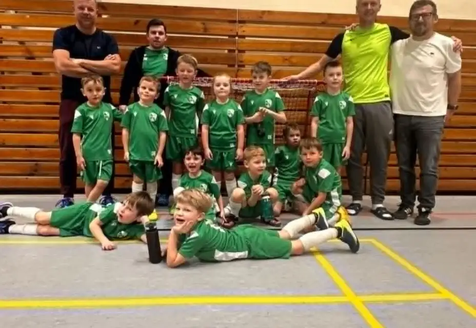 Halový turnaj minipřípravek v českokrumlovské sportovní hale