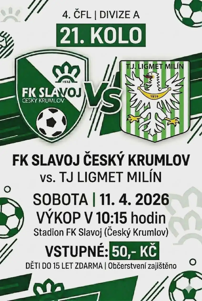 Rozpis zápasů na tento týden